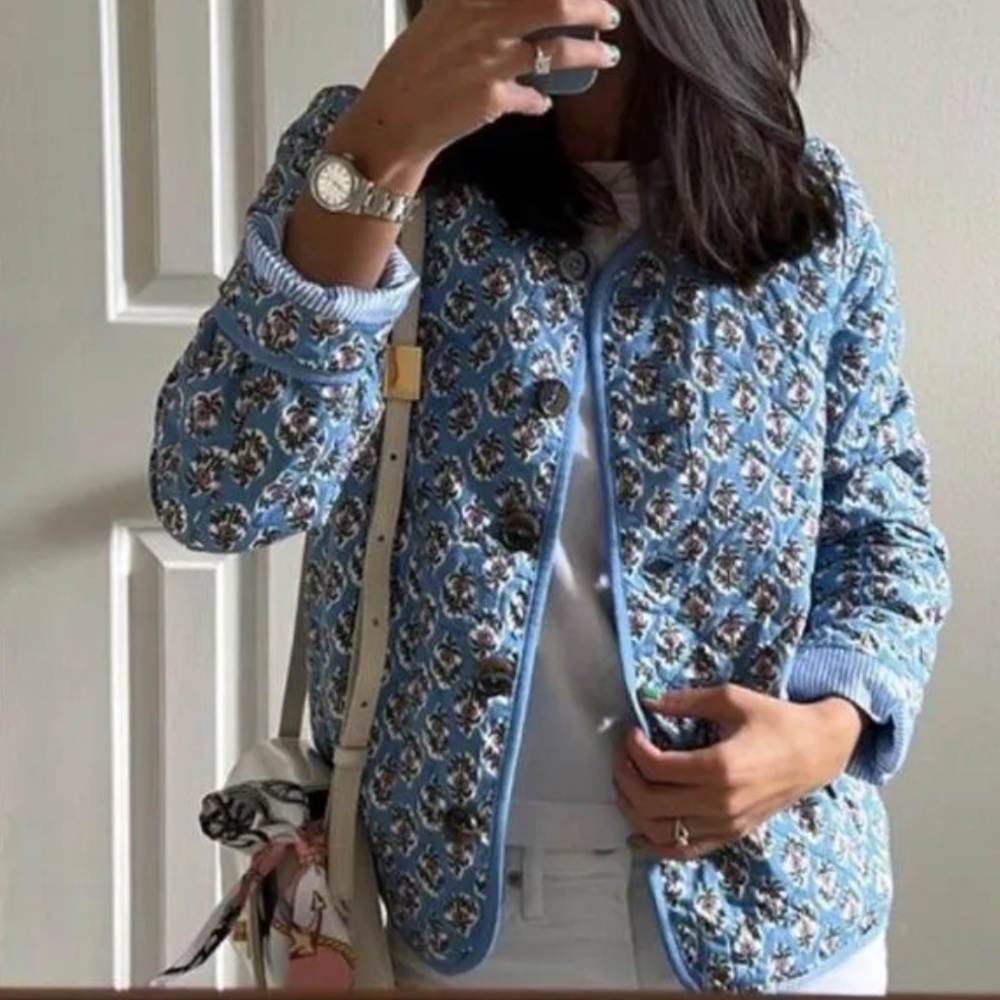 J. Crew quilted jacket